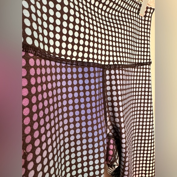 Lululemon Wunder Under Pant III *Full-On Luon Cosmic Dot White Multicolor - Picture 5 of 7